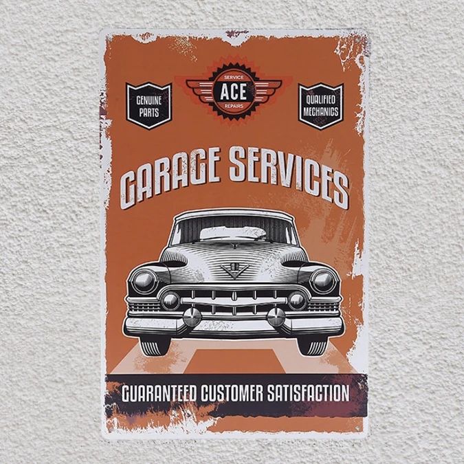1 pc Mechanic store garage Car Repair genuine parts shop Tin Plate Sign plaques Man cave vintage Shop store metal poster
1 pc Mechanic store garage Car Repair genuine parts shop Tin Plate Sign plaques Man cave vintage Shop store metal poster