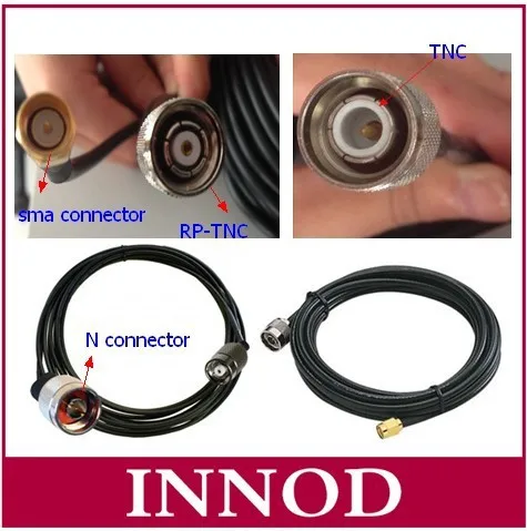 6pcs/lot 8M Uhf rfid reader/Antenna Cable RP-TNC Male to SMA or N-Type Male connector
6pcs/lot 8M Uhf rfid reader/Antenna Cable RP-TNC Male to SMA or N-Type Male connector