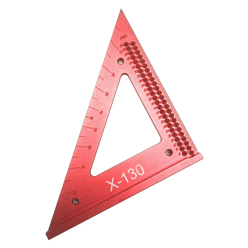Woodworking Triangle Line Ruler Hole Scribing Gauge Precision Triangle Scribe Ruler Wood Working Crossed-out Measuring Tool
Woodworking Triangle Line Ruler Hole Scribing Gauge Precision Triangle Scribe Ruler Wood Working Crossed-out Measuring Tool