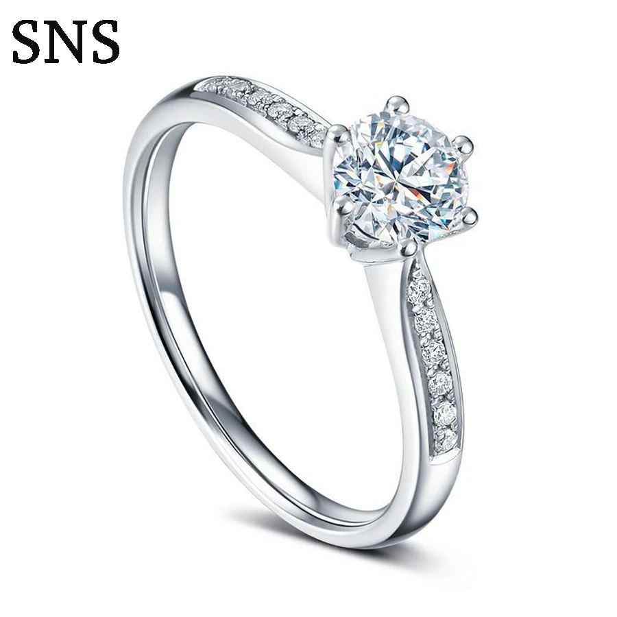 Solid 14k White Gold Pave Natural Diamonds Women's Fine Jewelry 0.15ct Round Engagement Wedding Ring Classic 6 Prong Setting
Solid 14k White Gold Pave Natural Diamonds Women's Fine Jewelry 0.15ct Round Engagement Wedding Ring Classic 6 Prong Setting