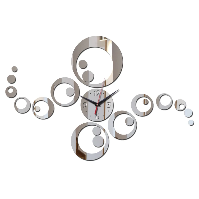 Горячая распродажа акция новые настоящие винтажные часы настенные кварцевые в 3d