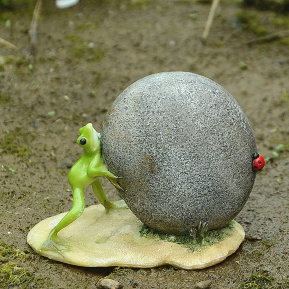EVERYDAY COLLECTION cute Animal Frog figurines Micro Landscape Miniature Garden Ornaments creative Home Decoration
EVERYDAY COLLECTION cute Animal Frog figurines Micro Landscape Miniature Garden Ornaments creative Home Decoration