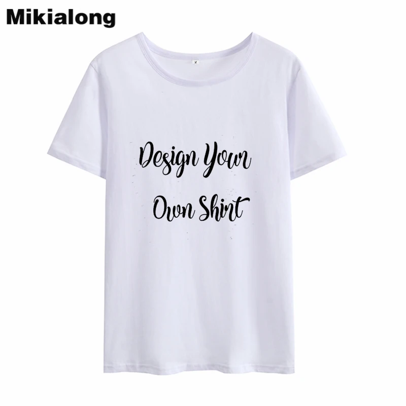 Mikialong 2018 DESIGN YOUR OWN SHIRT Summer Tops for Women Boho Short Sleeve Funny Tshirt Feminina Causal O-neck T-shirt Femme
Mikialong 2018 DESIGN YOUR OWN SHIRT Summer Tops for Women Boho Short Sleeve Funny Tshirt Feminina Causal O-neck T-shirt Femme
