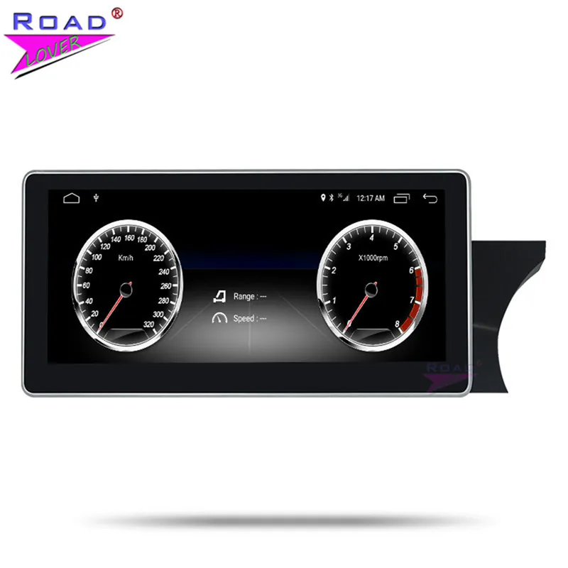 Автомобильный радиоприемник 10 25 дюйма Android 8 1 4 Гб + 64 ГБ для Mercedes Benz C class/W204/G class
