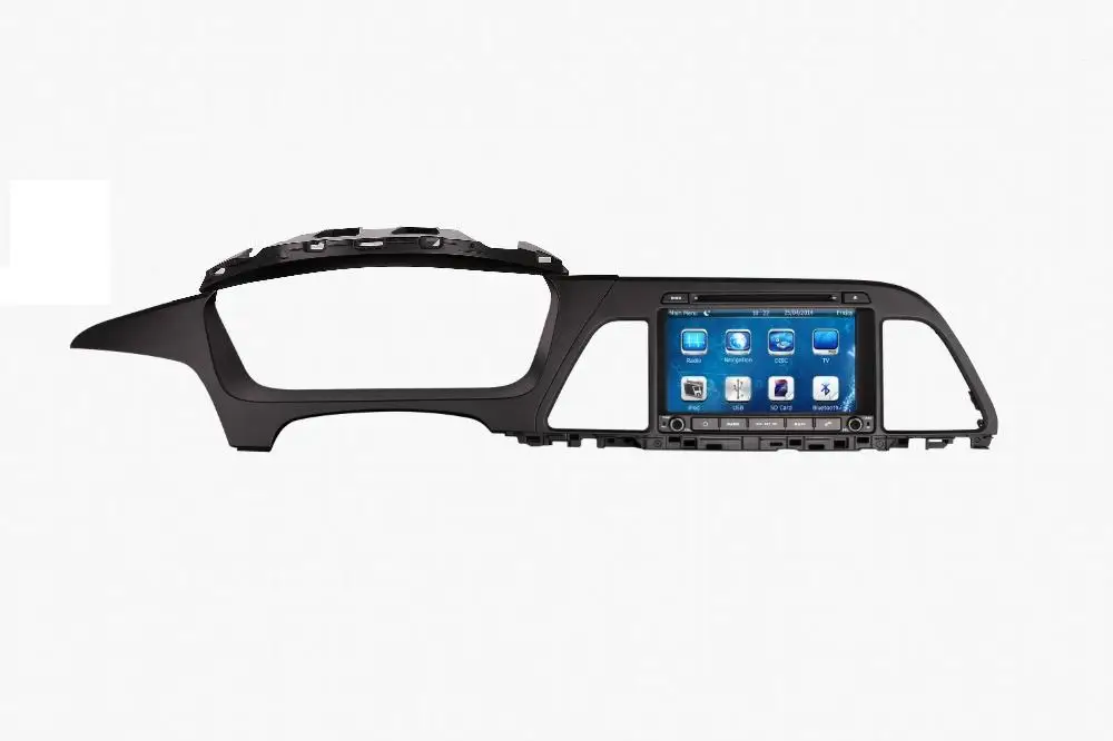 8" in-dash Car DVD player with GPS(optional),audio Radio stereo,USB/SD,AUX,BT/TV,car multimedia headunit for Hyundai SONATA 2015
8" in-dash Car DVD player with GPS(optional),audio Radio stereo,USB/SD,AUX,BT/TV,car multimedia headunit for Hyundai SONATA 2015