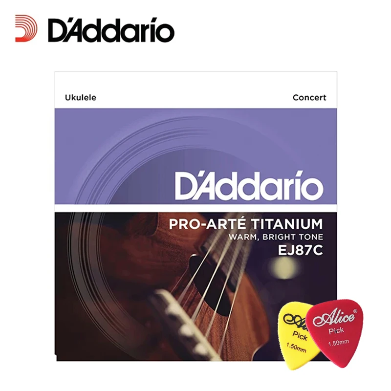 Фото D'Addario EJ87C Pro Arte титановые Струны для укулеле концертные Daddario (с 2 шт. выбор)|ukulele