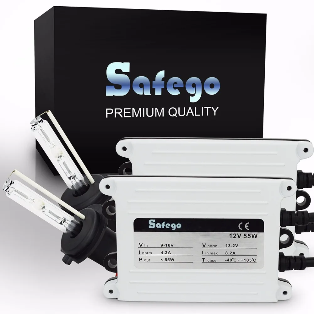 Комплект ксеноновых фар Safego, 12 В, 55 Вт, H7, H11, H3, H4, H8, H9, H13, 9004, 9005, HB3, HB4, 9006, 9007, 880, 881, H27, 6000K
Комплект ксеноновых фар Safego, 12 В, 55 Вт, H7, H11, H3, H4, H8, H9, H13, 9004, 9005, HB3, HB4, 9006, 9007, 880, 881, H27, 6000K