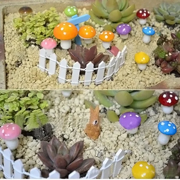 10 Pcs Mini Cute Mushroom for Mini Plant Pots Fairy DIY Garden Dollhouse Decorate Decor 669
10 Pcs Mini Cute Mushroom for Mini Plant Pots Fairy DIY Garden Dollhouse Decorate Decor 669