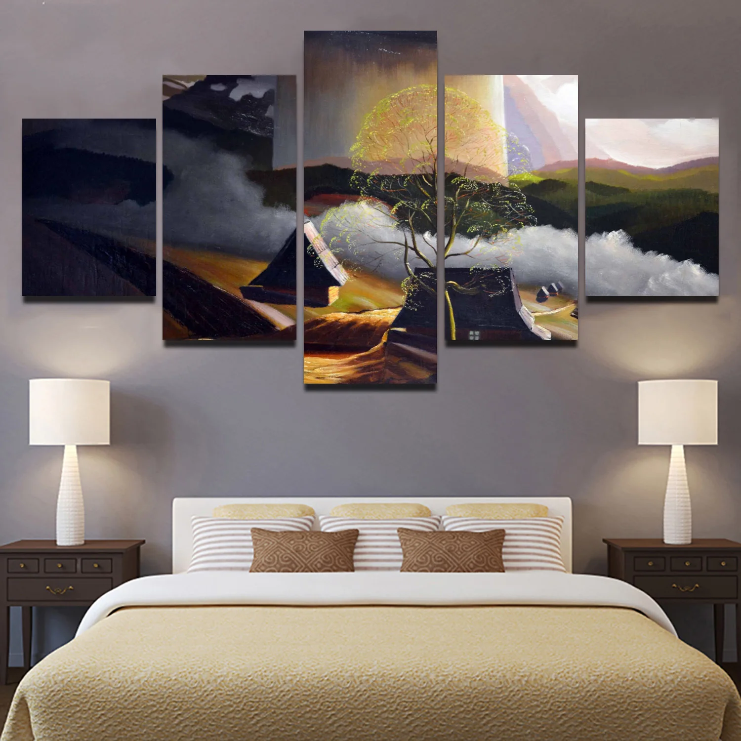 Drop shipping 5 Panel Wall Art Pictures Canvas Painting abstract canvas poster painting decoration for living room LW155
Drop shipping 5 Panel Wall Art Pictures Canvas Painting abstract canvas poster painting decoration for living room LW155