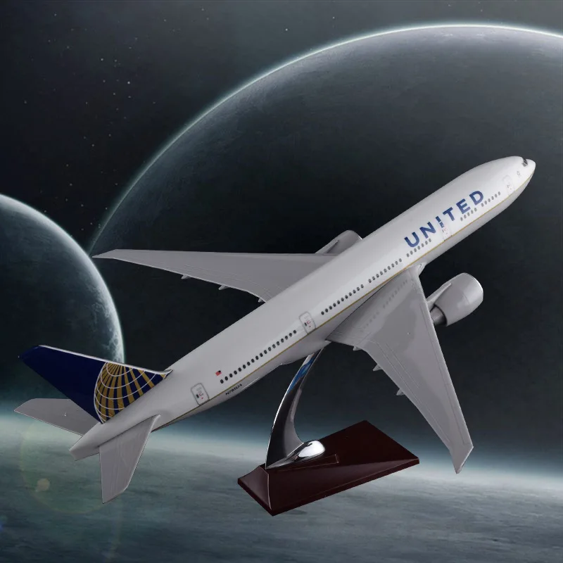 47cm Boeing 777 Aircraft Model United Airlines United State B777 Airplane Model Resin Airbus Airways Model Travel Souvenir Gift
47cm Boeing 777 Aircraft Model United Airlines United State B777 Airplane Model Resin Airbus Airways Model Travel Souvenir Gift