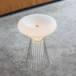 Итальянский дизайн простой современный белый стекла из нержавеющей стали