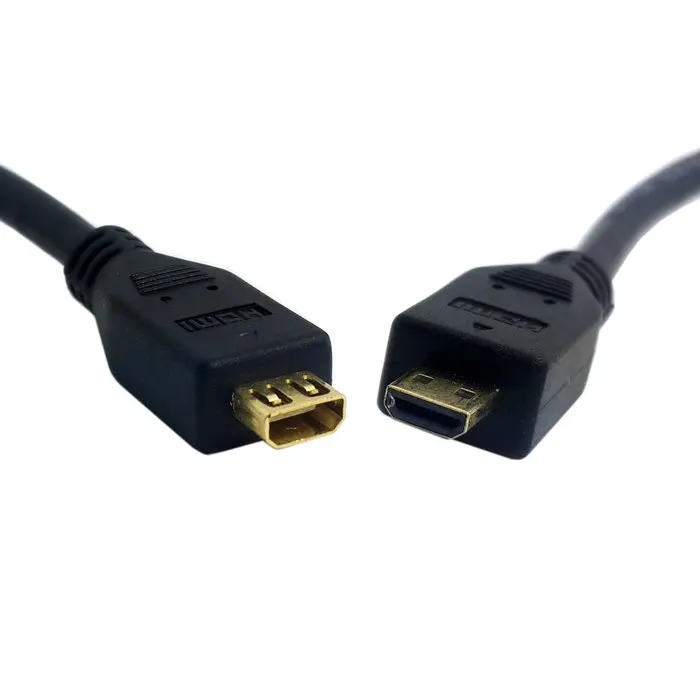 (100pcs/lot) Micro HDMI Type D Female to Male Extension Cable V1.4 High Speed 30cm 1ft for Tablet
(100pcs/lot) Micro HDMI Type D Female to Male Extension Cable V1.4 High Speed 30cm 1ft for Tablet