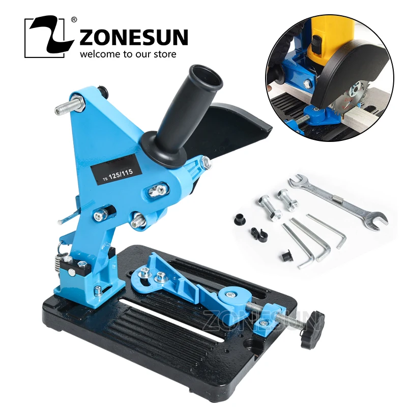 ZONESUN подставка для угловой шлифовальной машины Многофункциональная подставка для угловой шлифовальной машины для 100 мм или 125 мм угловой шл...
ZONESUN подставка для угловой шлифовальной машины Многофункциональная подставка для угловой шлифовальной машины для 100 мм или 125 мм угловой шл...