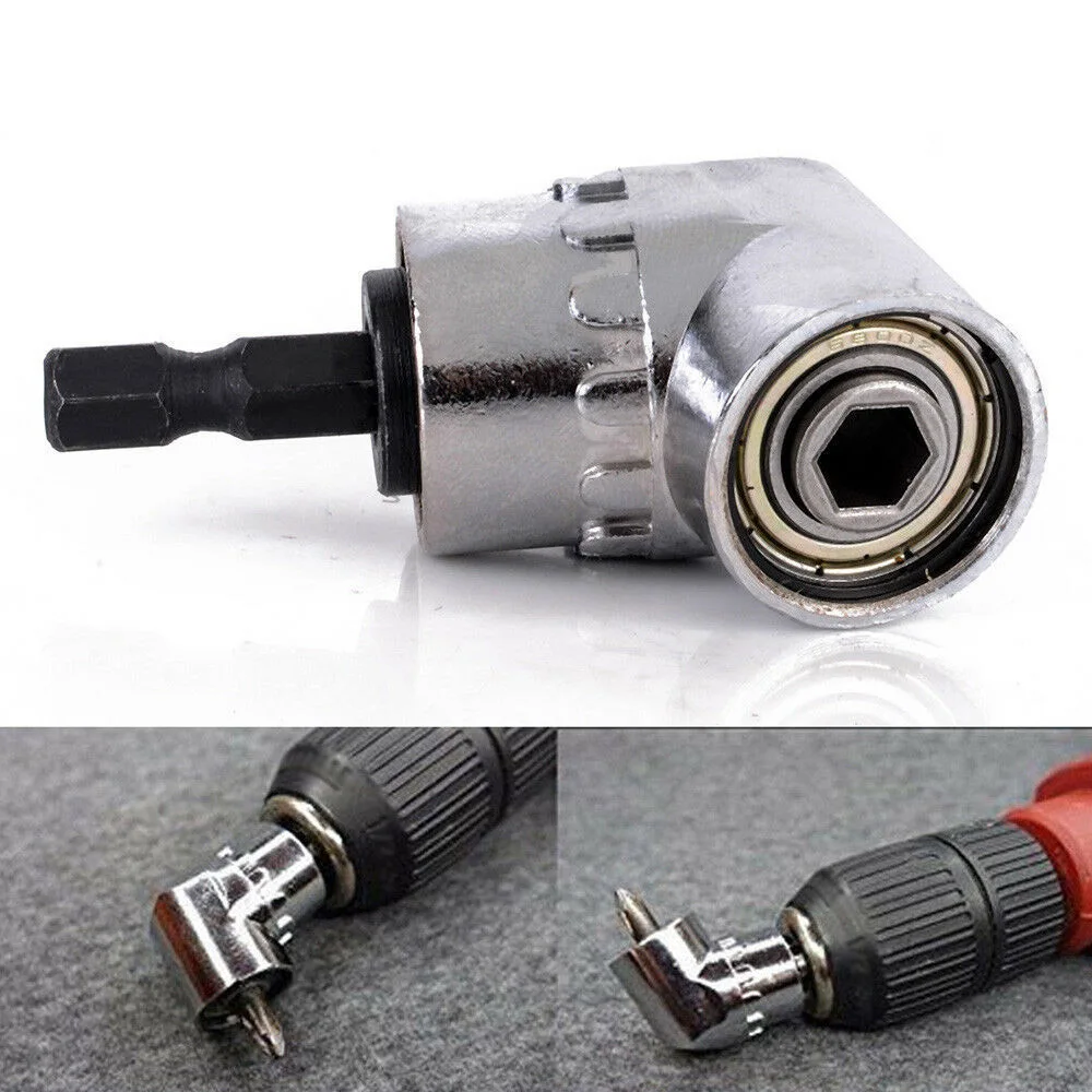 Magnetic Angle Driver Screwdriver Bit Extension Hex Drill Bending Adapter 1/4" Hex Shank Adjustable Corner Device Hand Tools
Magnetic Angle Driver Screwdriver Bit Extension Hex Drill Bending Adapter 1/4" Hex Shank Adjustable Corner Device Hand Tools