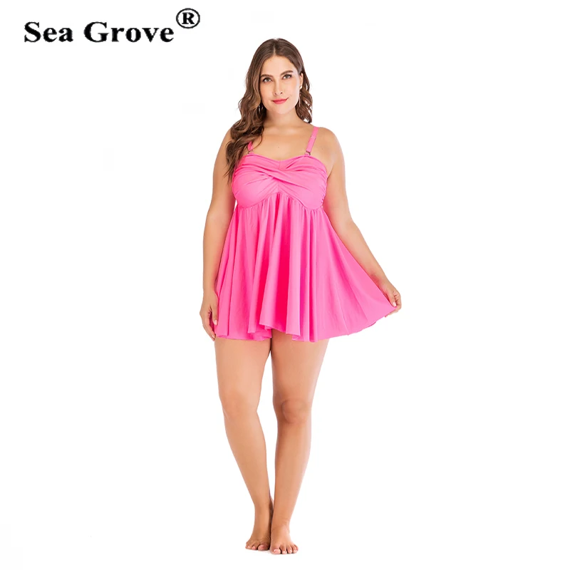 Plus Size XL-5XL Two Pieces Suits Swimwear Women 2020 Sexy Swim Dress +Bottom Padded Top Swimsuit Beachwear Bathing suit
Plus Size XL-5XL Two Pieces Suits Swimwear Women 2020 Sexy Swim Dress +Bottom Padded Top Swimsuit Beachwear Bathing suit