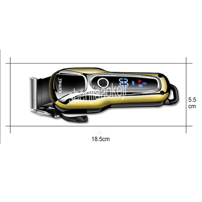 Electric hair clipper Professional hair trimmer for men cutter hair cutting machine Turbocharged rechargeable haircut device
Electric hair clipper Professional hair trimmer for men cutter hair cutting machine Turbocharged rechargeable haircut device