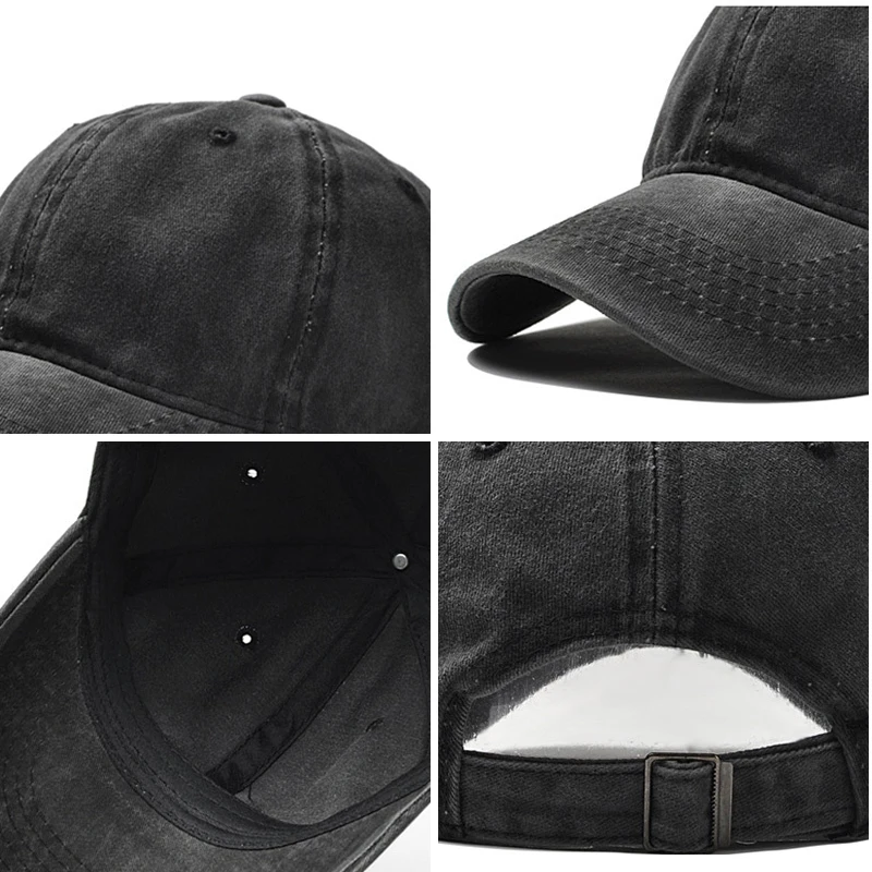 Baseball Cap Men's Adjustable Cap Casual Leisure Hats Solid Color Fashion Snapback Summer Fall Hat High Quality Caps
Baseball Cap Men's Adjustable Cap Casual Leisure Hats Solid Color Fashion Snapback Summer Fall Hat High Quality Caps