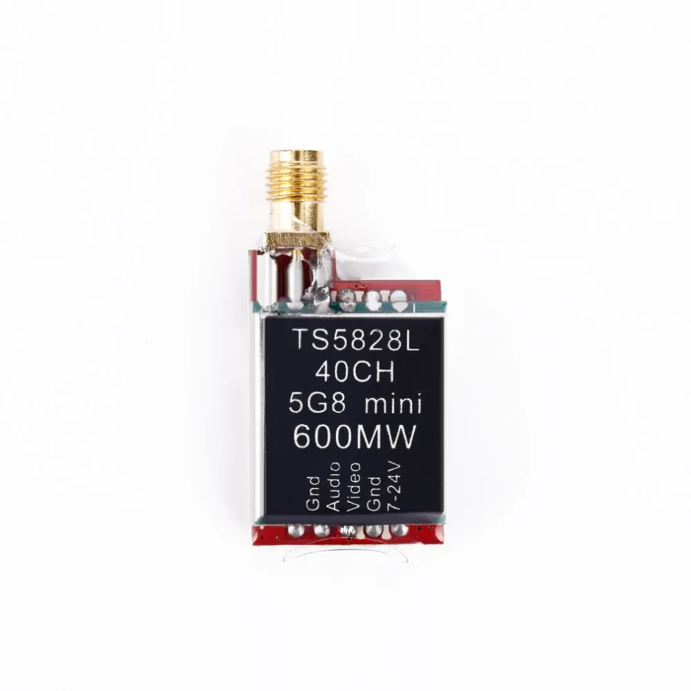 5 8G TS5823L TS5828L 200 МВт 600 мВт 40CH видео Отправитель Micro dravideo Zender модуль 8 ГГц VTX 180 350