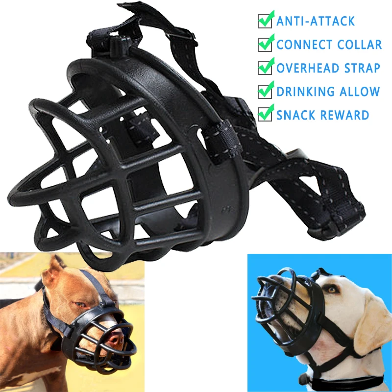 Adjustable Dog Muzzle Soft Silicone Breathable Mesh Strong Basket Small&Large Dog Mouth Muzzles Pet Training Accessories
Adjustable Dog Muzzle Soft Silicone Breathable Mesh Strong Basket Small&Large Dog Mouth Muzzles Pet Training Accessories