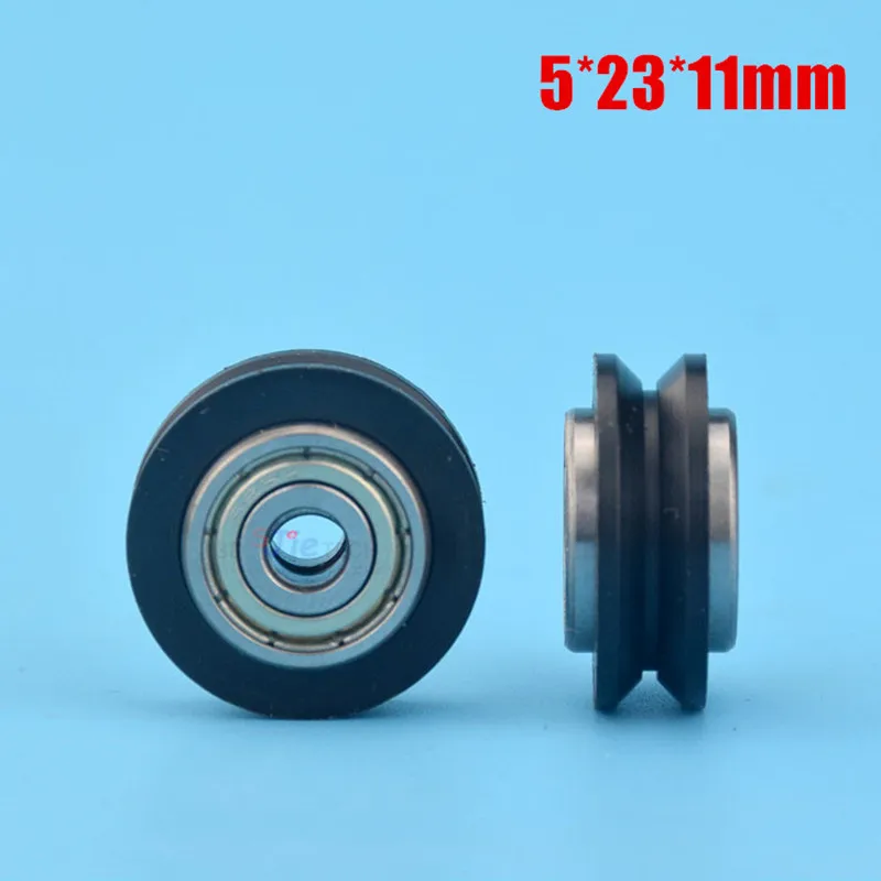 5*23*11mm Double bearing V groove CNC 3D passive wheel printer accessories Openbuilds roller bearing pulley bearing POM
5*23*11mm Double bearing V groove CNC 3D passive wheel printer accessories Openbuilds roller bearing pulley bearing POM