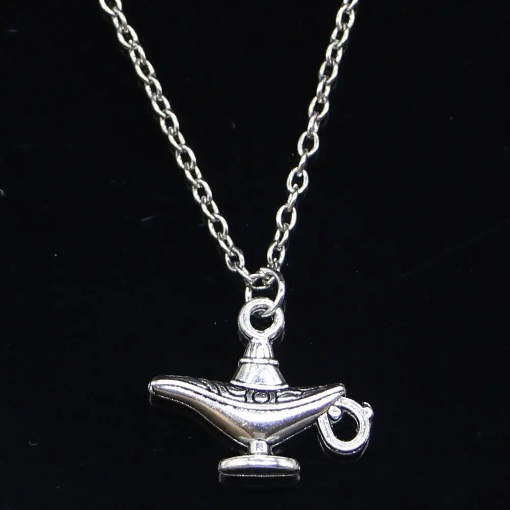 20 шт. Новое модное ожерелье 22x18 мм Аладин волшебная лампа гениевые Подвески