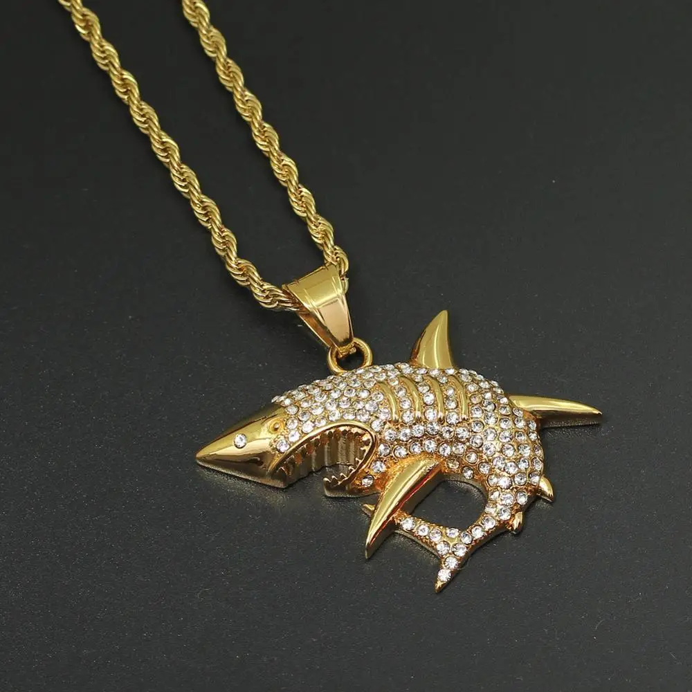 Ice out shark hip hop pendant AAA cubic zirconia men's charm hip hop necklace jewelry
Ice out shark hip hop pendant AAA cubic zirconia men's charm hip hop necklace jewelry