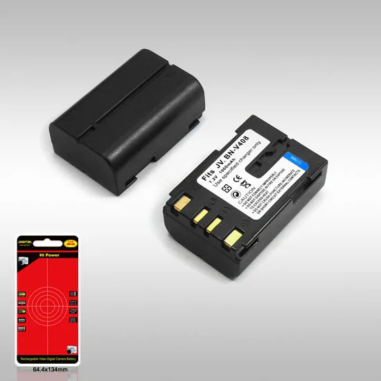Camera Battery Replace For JVC BN-V408 Fit For DVL205/DVL210/DVL220U/DVL300/DVL303 7.2V 1600mAh
Camera Battery Replace For JVC BN-V408 Fit For DVL205/DVL210/DVL220U/DVL300/DVL303 7.2V 1600mAh