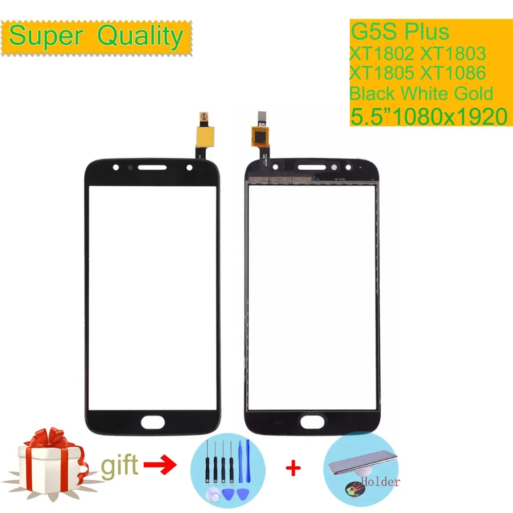 ORIGINAL Touchscreen For Motorola Moto G5S Plus XT1802 XT1803 XT1805 XT1086 Touch Screen Digitizer Front Glass Panel Sensor
ORIGINAL Touchscreen For Motorola Moto G5S Plus XT1802 XT1803 XT1805 XT1086 Touch Screen Digitizer Front Glass Panel Sensor