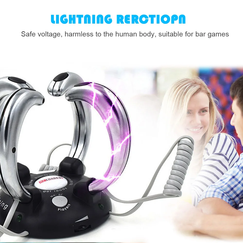 Electric Shocking Detector Lightning Reaction Party Bar Drinking Game Toy Shock Catching Equipment Lightning React
Electric Shocking Detector Lightning Reaction Party Bar Drinking Game Toy Shock Catching Equipment Lightning React