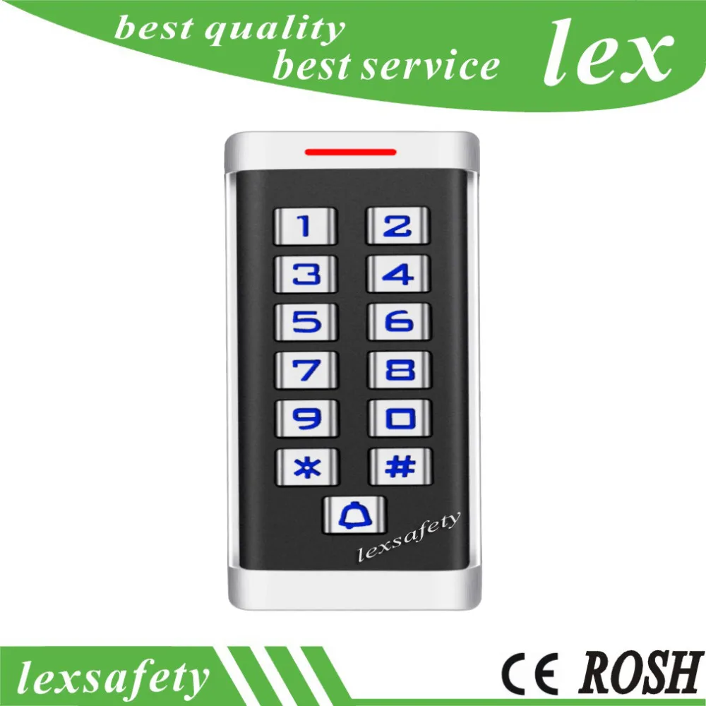 125khz Id Secure Door Locks RFID Reader Metal Keypad Door Access Control,Ip68 Waterproof Metal Case Keypad RFID Reader+2 Keyfobs
125khz Id Secure Door Locks RFID Reader Metal Keypad Door Access Control,Ip68 Waterproof Metal Case Keypad RFID Reader+2 Keyfobs