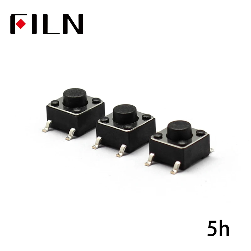 FL7-010-6*6T-H5 50PCS/LOT 6X6X5MM Tactile Tact Push Button Micro Switch Momentary Push Button
FL7-010-6*6T-H5 50PCS/LOT 6X6X5MM Tactile Tact Push Button Micro Switch Momentary Push Button