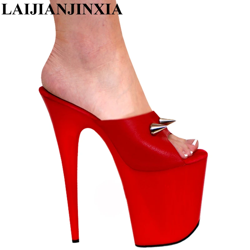 LAIJIANJINXIA 20 CM High Heels Slippers Club Night Sexy Pole Dancing Shoes Platform Women Shoes Thin Heels Dance Shoes E-101
LAIJIANJINXIA 20 CM High Heels Slippers Club Night Sexy Pole Dancing Shoes Platform Women Shoes Thin Heels Dance Shoes E-101