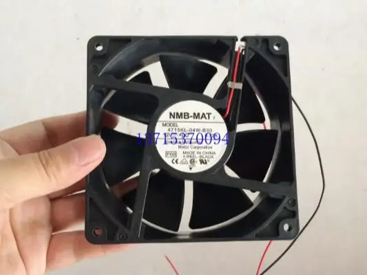 Новый двухпроводный двухшариковый вентилятор NMB 12 см 4715KL-04W-B30 В 0.72A 12038 |