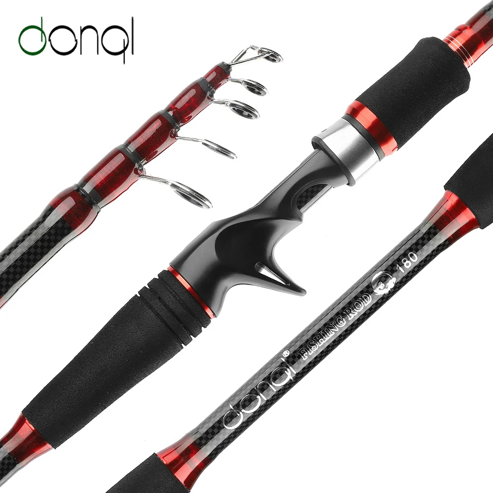 DONQL Carp Fishing Rod Feeder Telescopic Spinning Fishing Rod Carbon Fiber Casting Rod 1.8M-3.0M Travel Surf Fishing Rod
DONQL Carp Fishing Rod Feeder Telescopic Spinning Fishing Rod Carbon Fiber Casting Rod 1.8M-3.0M Travel Surf Fishing Rod