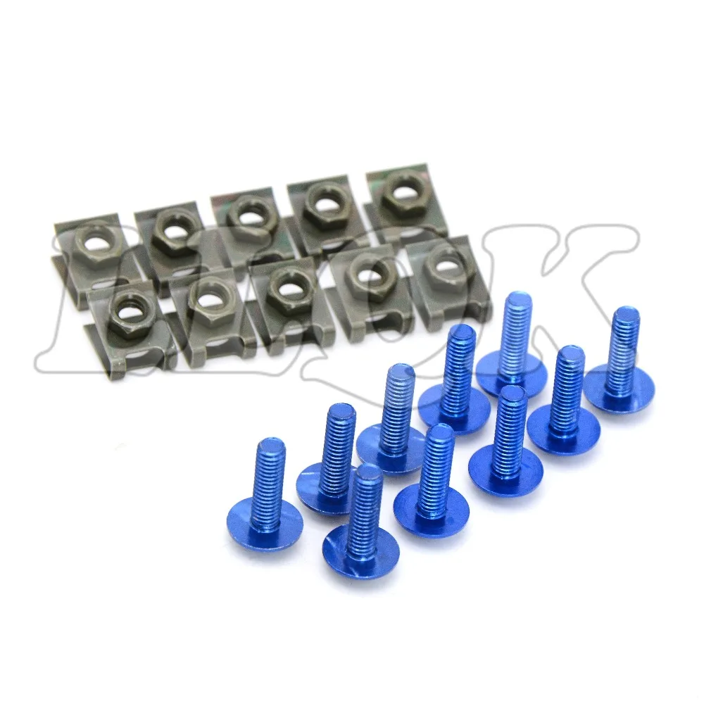10pcs 6mm Universal CNC Motorcycle Accessories Fairing body work Bolts Screws For kawasaki z800 yamaha r3 r1 XT 660 R MT125
10pcs 6mm Universal CNC Motorcycle Accessories Fairing body work Bolts Screws For kawasaki z800 yamaha r3 r1 XT 660 R MT125