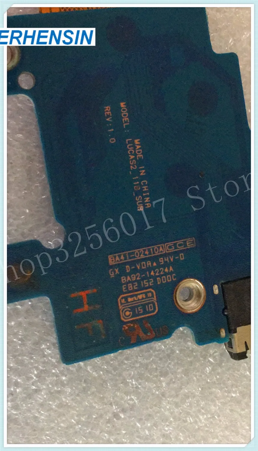 FOR Samsung FOR Chromebook XE500C12 11.6" Genuine Audio USB Board w Cable BA92-14224A
FOR Samsung FOR Chromebook XE500C12 11.6" Genuine Audio USB Board w Cable BA92-14224A