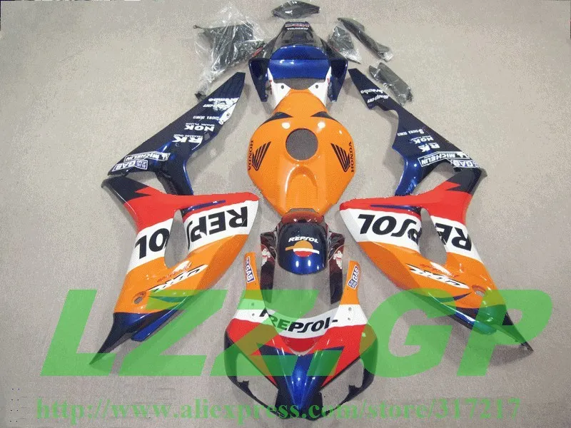 Injection CBR1000RR 2006 2007 LZZ.GP Fairing for honda CBR 1000RR 2006-2007 CBR1000RR CBR1000 2006 2007 06 07 Repsol S3255l
Injection CBR1000RR 2006 2007 LZZ.GP Fairing for honda CBR 1000RR 2006-2007 CBR1000RR CBR1000 2006 2007 06 07 Repsol S3255l