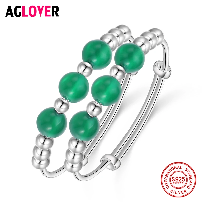 990 Sterling Silver Bracelet Bangles Woman Fashion Charm Green Agate Crystal Bracelet Female Fine Jewelry
990 Sterling Silver Bracelet Bangles Woman Fashion Charm Green Agate Crystal Bracelet Female Fine Jewelry