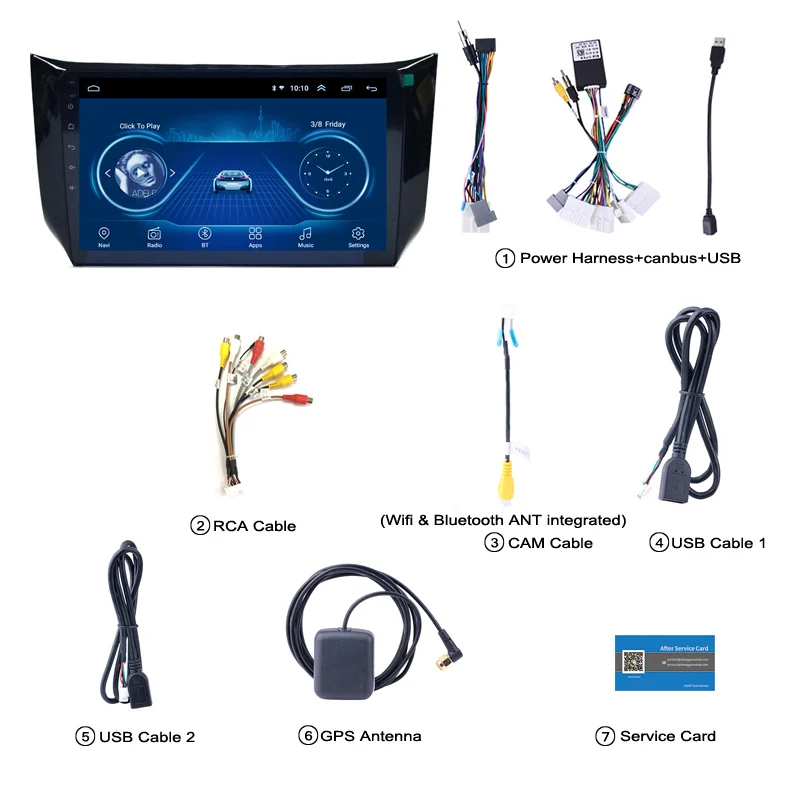 10.1inch Android 8.1 2.5D Tempered HD Touchscreen Radio for Nissan sylphy 2012-2018 with Bluetooth USB WIFI support SWC
10.1inch Android 8.1 2.5D Tempered HD Touchscreen Radio for Nissan sylphy 2012-2018 with Bluetooth USB WIFI support SWC