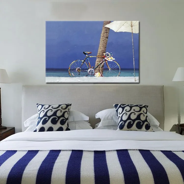 Top Quality Class Modern Bike Sea Landscape Oil Painting 100% Handmade On Canvas For Living Room Wall Decor No Picture Frame
Top Quality Class Modern Bike Sea Landscape Oil Painting 100% Handmade On Canvas For Living Room Wall Decor No Picture Frame