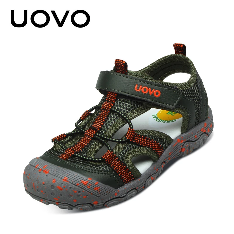 UOVO Summer Children Shoes Boys Sandals Fashion Beach Shoes Outdoor Breathable Casual Hook & Loop For Male Child Size 25-33
UOVO Summer Children Shoes Boys Sandals Fashion Beach Shoes Outdoor Breathable Casual Hook & Loop For Male Child Size 25-33