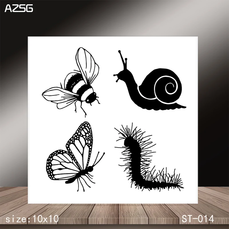 AZSG Nasty insect Clear Stamps/Stamp/For Scrapooking/Card Making/Silicone Stamps/Decoration Crafts
AZSG Nasty insect Clear Stamps/Stamp/For Scrapooking/Card Making/Silicone Stamps/Decoration Crafts