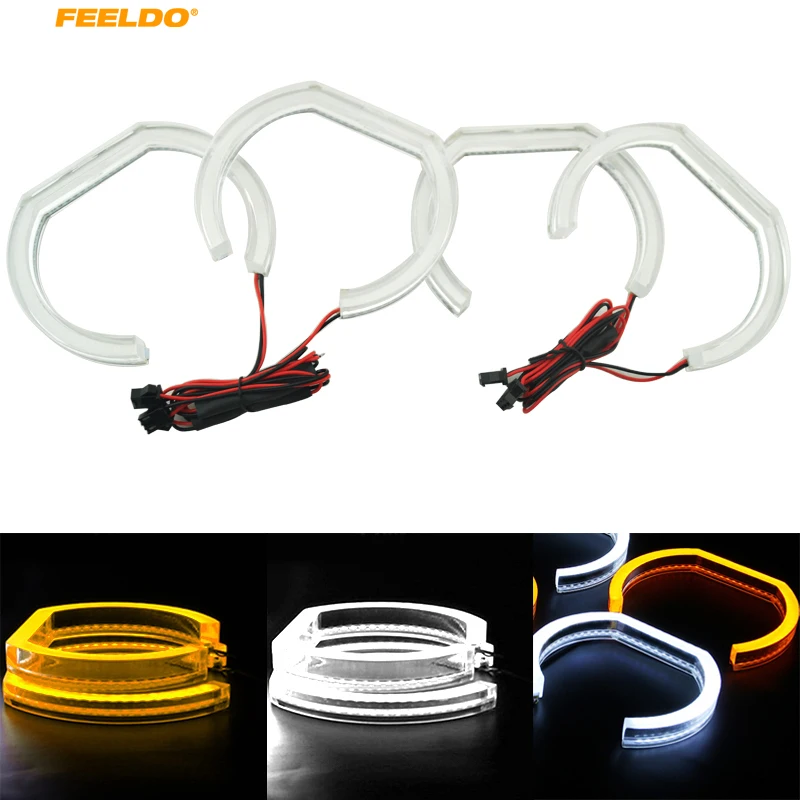 FEELDO 1Set Car Crystal Headlight LED Angel Eyes LED Halo Ring Kits For BMW F30/F35 3 Series 2012-2014 3-color #FD-2239
FEELDO 1Set Car Crystal Headlight LED Angel Eyes LED Halo Ring Kits For BMW F30/F35 3 Series 2012-2014 3-color #FD-2239