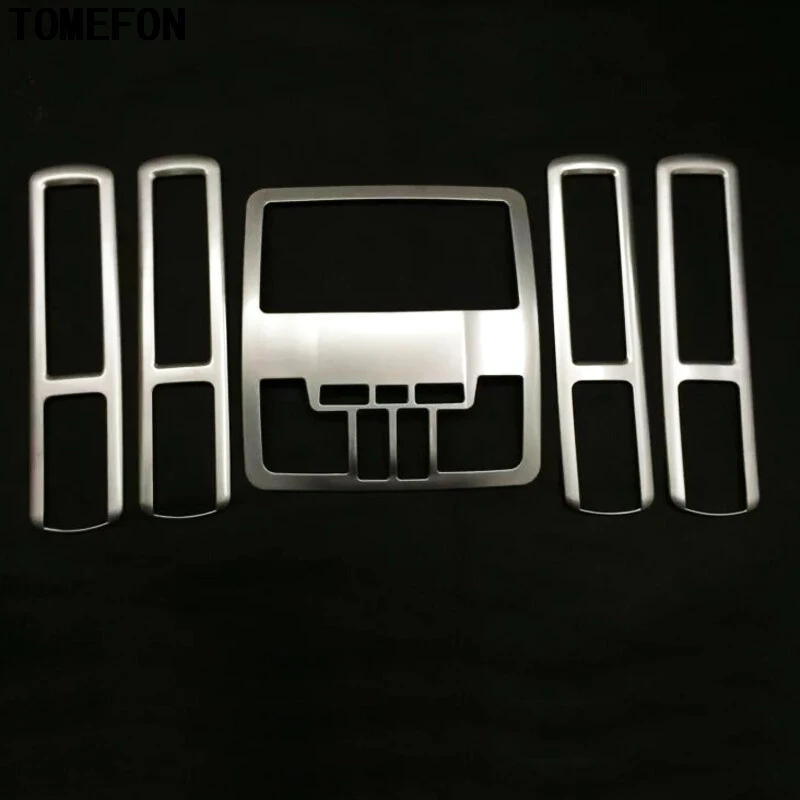 TOMEFON 5Pcs For Toyota Highlander Kluger XU50 2014 2015 ABS Chrome Front Rear Reading Light Lamp Cover Trim Inner Molding
TOMEFON 5Pcs For Toyota Highlander Kluger XU50 2014 2015 ABS Chrome Front Rear Reading Light Lamp Cover Trim Inner Molding