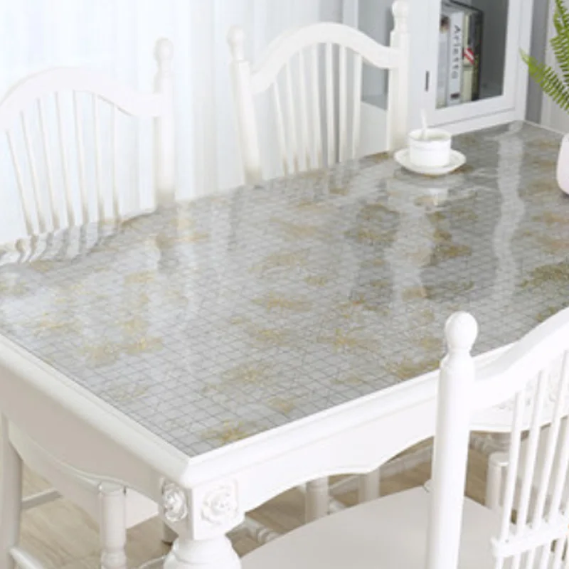 HAZY PVC Rectangle Tablecloth Waterproof Oil-proof Coffee Table Mat Protector Desk Pad Dining Table Cover for Kitchen Soft Glass
HAZY PVC Rectangle Tablecloth Waterproof Oil-proof Coffee Table Mat Protector Desk Pad Dining Table Cover for Kitchen Soft Glass