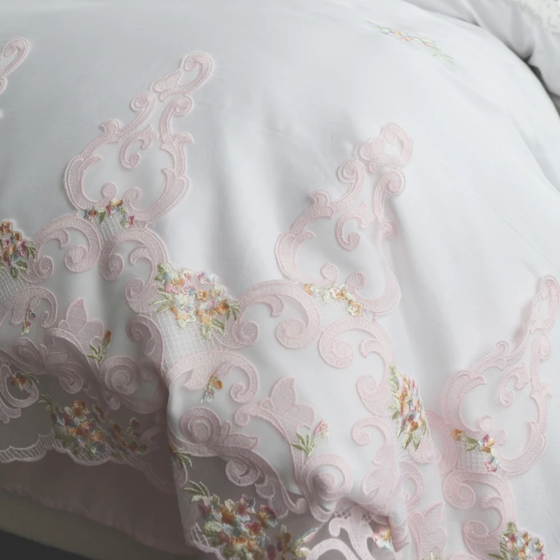 Egyptian cotton lace Bedding Set Soft Bedclothes Luxury Duvet/Quilt Cover Bed Linen sheet set 4 Pieces Bedding Sets
Egyptian cotton lace Bedding Set Soft Bedclothes Luxury Duvet/Quilt Cover Bed Linen sheet set 4 Pieces Bedding Sets