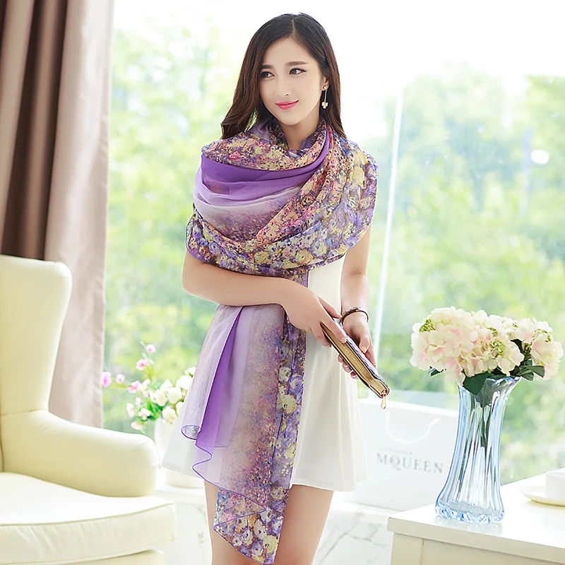 196*125cm plus size Spring Summer Brand Scarves Chiffon Beach Multifunction Shawl for Women Printing Foulard Femme Bufandas
196*125cm plus size Spring Summer Brand Scarves Chiffon Beach Multifunction Shawl for Women Printing Foulard Femme Bufandas