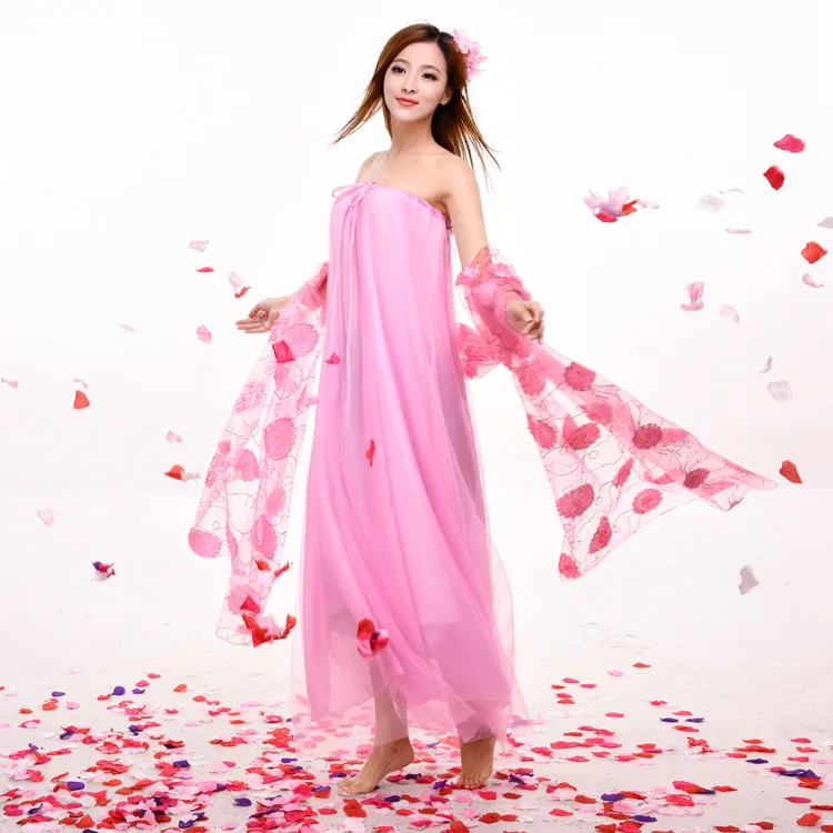 New Design Sexy Dance Dress Chinese Folk Dance Costumes Pink Hanfu Chinese Ancient Clothing Fairy Princess Costumes
New Design Sexy Dance Dress Chinese Folk Dance Costumes Pink Hanfu Chinese Ancient Clothing Fairy Princess Costumes