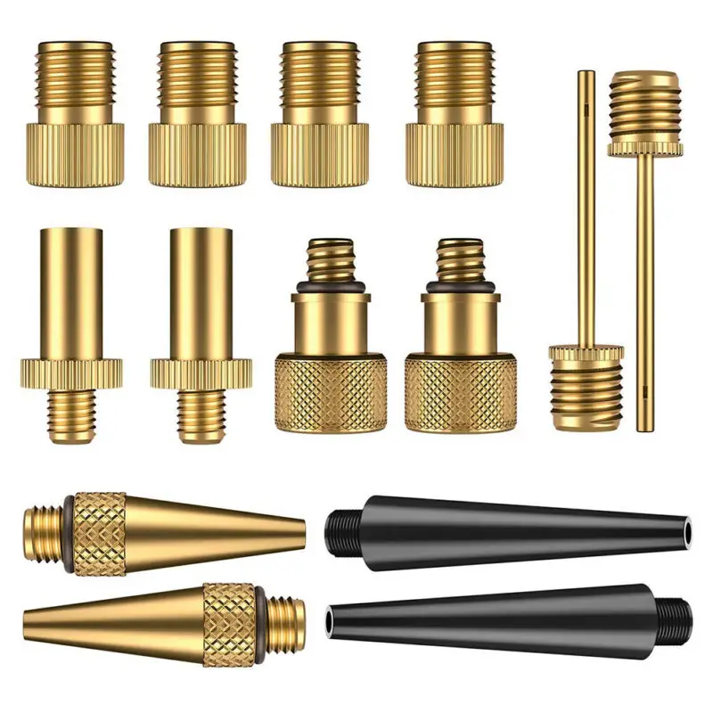 1 Set/24pcs Mountain Bike Bicycle Cycling Valves Connectors Inflatable Pump Air Inflator Nozzle Adapter Convenient Accessories
1 Set/24pcs Mountain Bike Bicycle Cycling Valves Connectors Inflatable Pump Air Inflator Nozzle Adapter Convenient Accessories