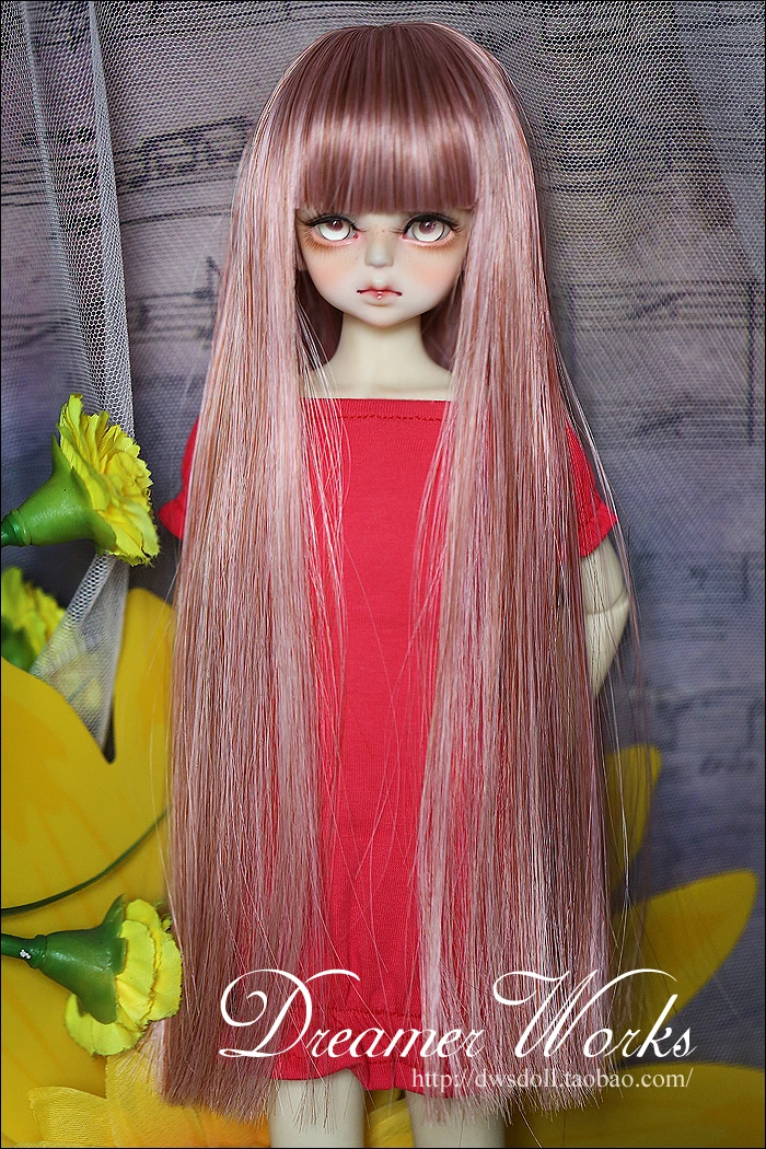1/4 1/3 весы BJD парик с длинными прямыми волосами для BJD/Аксессуары кукол SD не входит